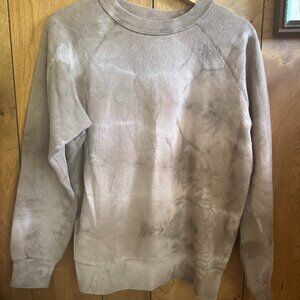 B Sides Cotton Crew neck Fleece Sweatshirt